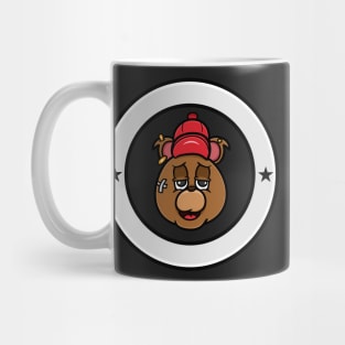 Bear Head Cartoon Mug